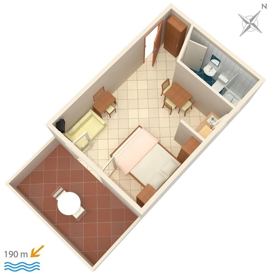 Apartments By The Sea Kampor, Rab - 5037 ภายนอก รูปภาพ
