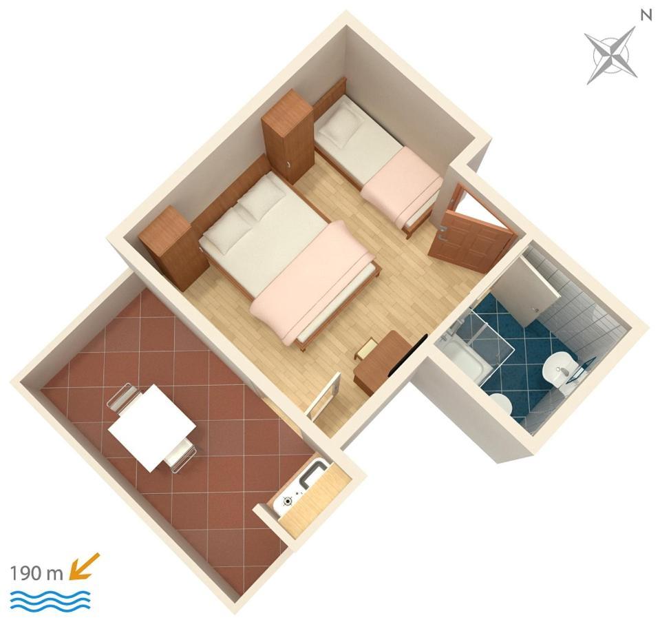Apartments By The Sea Kampor, Rab - 5037 ภายนอก รูปภาพ